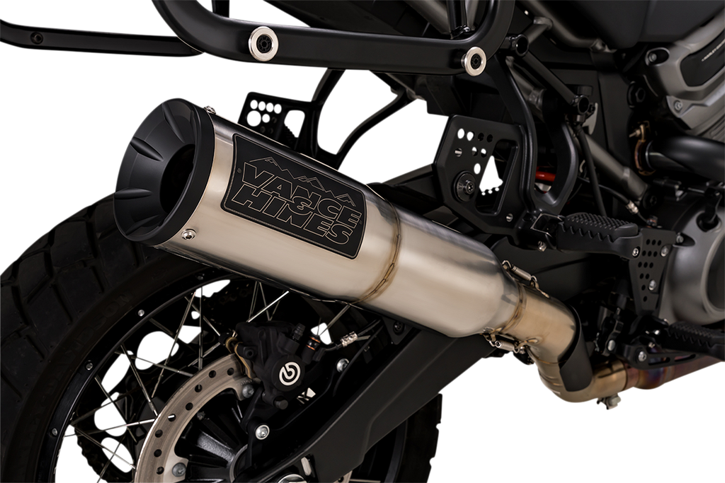 Vance & Hines Adventure Hi-Output 450 Slip-On Muffler - Stainless Steel