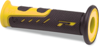PRO GRIP 725 EVO Molded Gel Grips - Open Ends - Yellow/Black PA0725OEGI02