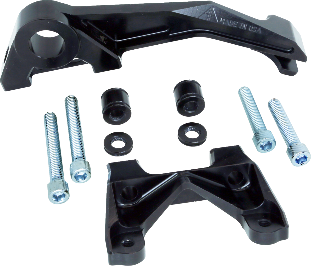 ALLOY ART Multi Brake Caliper Mount - 108mm Bolt Center / Black / Super Sport 1701-0805