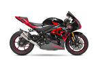 Yoshimura GSX-R1000 17-25 Race AT2 Stainless Full Exhaust, w/ Stainless Muffler