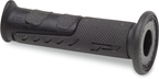 PRO GRIP 725 EVO Molded Gel Grips - Open Ends - Titanium/Black PA0725OENE02