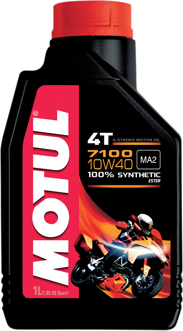 MOTUL 7100 4T Synthetic Oil - 10W-40 - 1L 104091