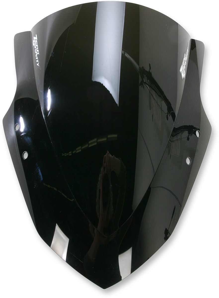 ZERO GRAVITY Double Bubble Windscreen - Dark Smoke