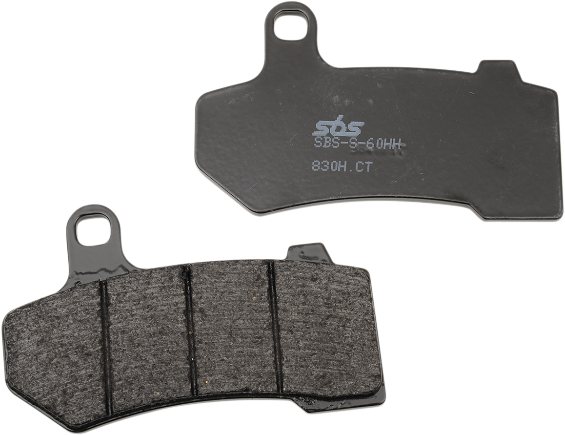 SBS HCT Street Carbon Tech Organic Harley/Buell Brake Pads - Carbon Tech Brake Pads 1721-1764