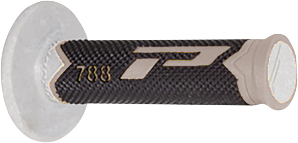 PRO GRIP Cross Triple Density 788 Grips - Dark Gray/Gray/Black PA078800GRGN