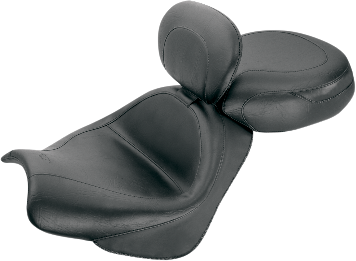 MUSTANG Vintage Wide Touring Seat With Driver Backrest