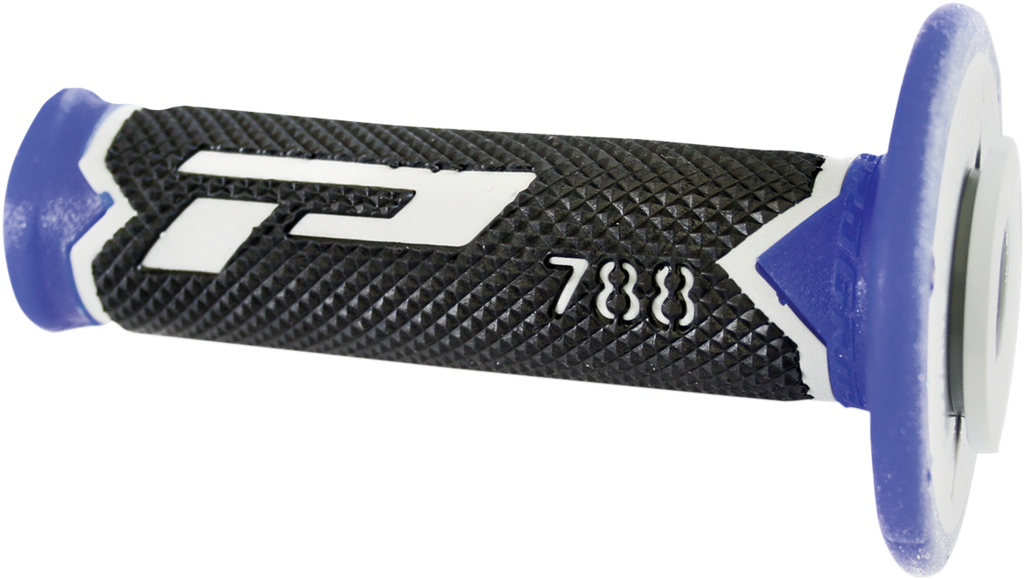 PRO GRIP Cross Triple Density 788 Grips - Gray/Blue/Black PA078800TGBL