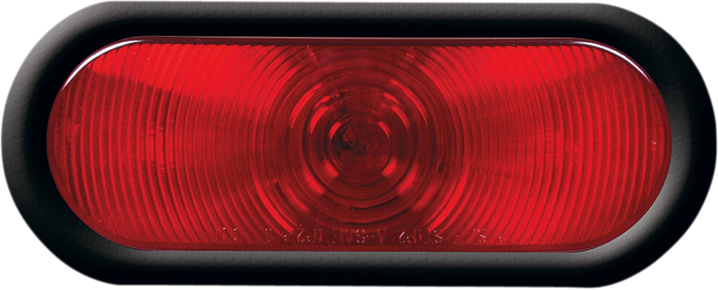 OPTRONICS INC. Oval Stop/tail/turn Signal Light Kit - Oval Stop/Tail/Turn Light Kit / Red 2010-0356