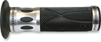 PRO GRIP 728 Superbike Grips - Open Ends - Silver PA0728OECRAG