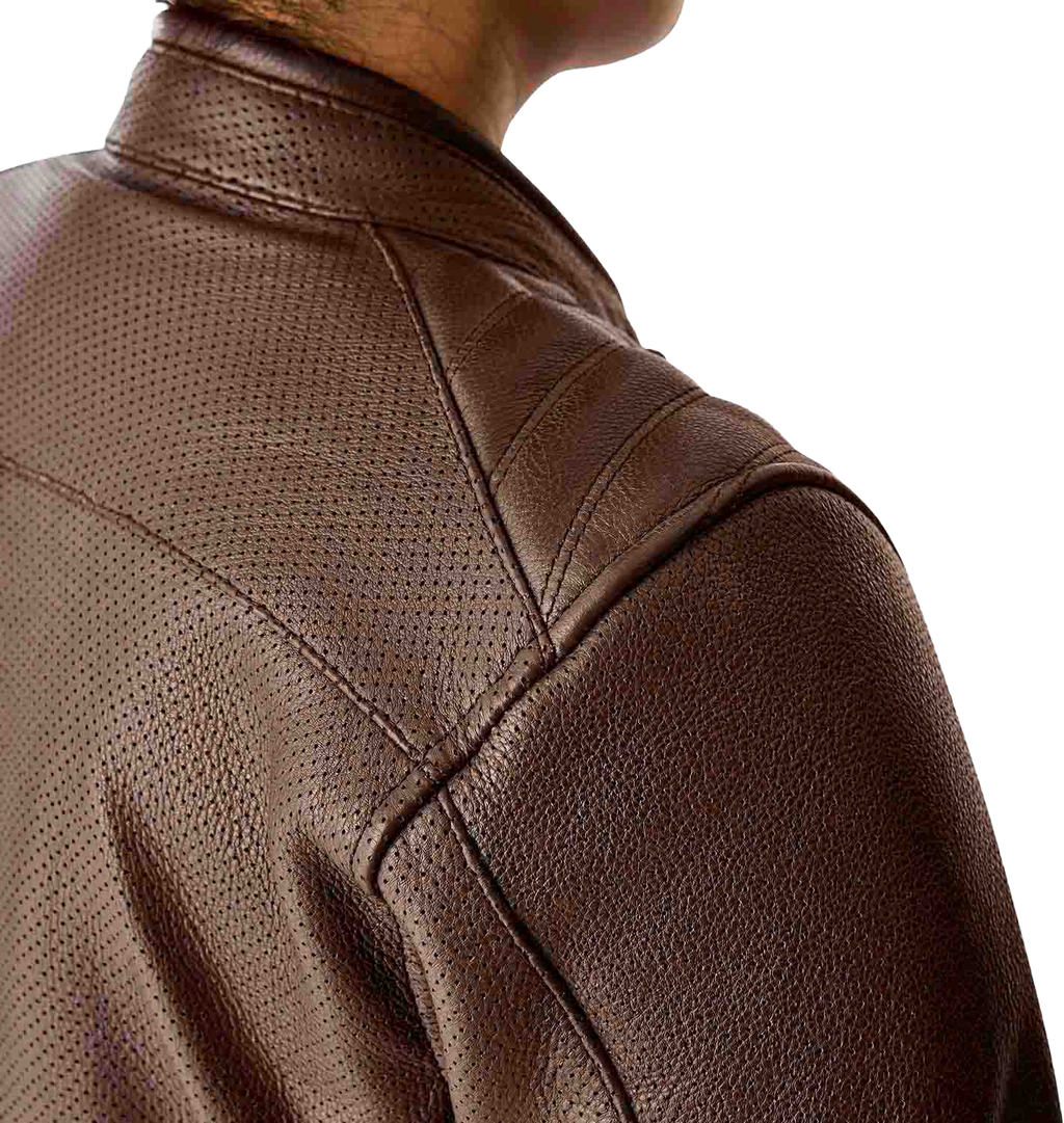 RST Roadster Air CE Women's Leather Jacket - Brown - View 16