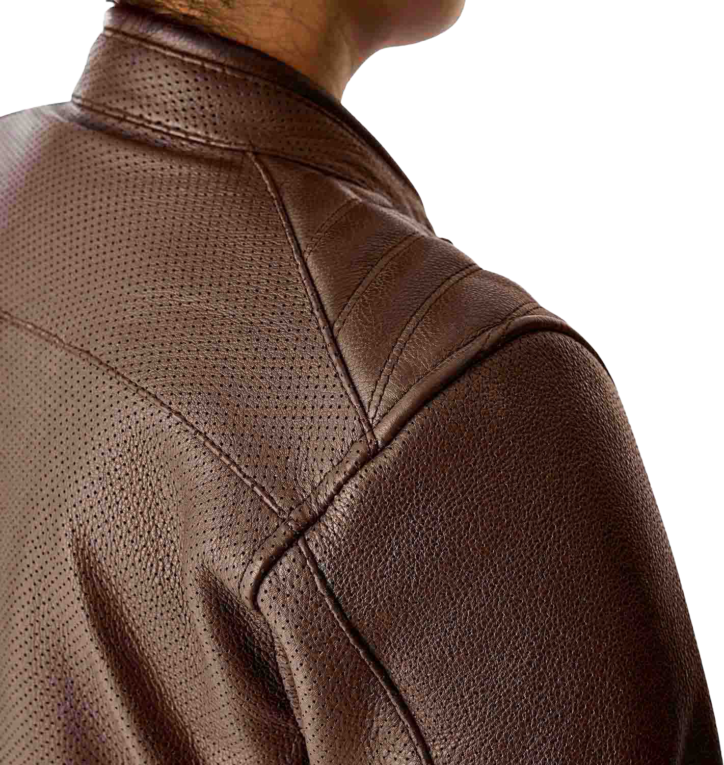 RST Roadster Air CE Women's Leather Jacket - Brown - View 16