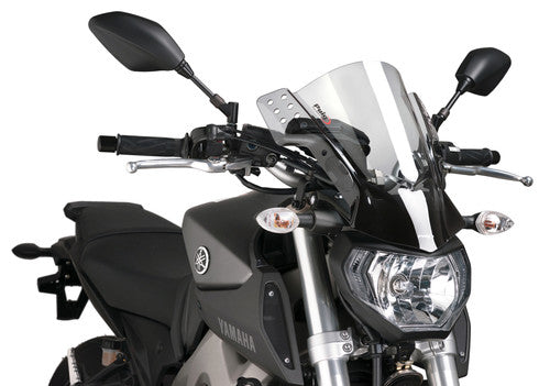 Puig 5881W Universal Mount Windscreen Clear