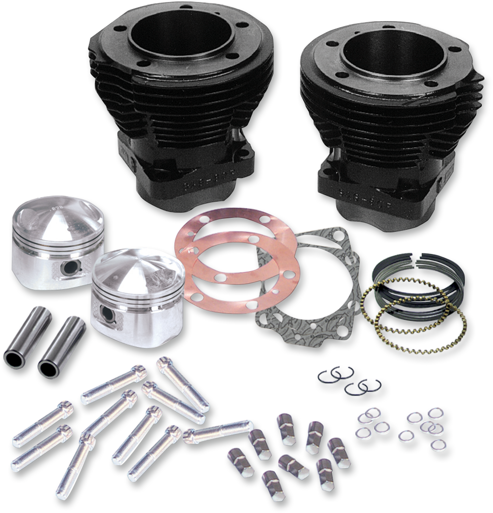 S&S CYCLE 3-5/8" Big Bore Cylinder and Piston Kit - 0931-0690