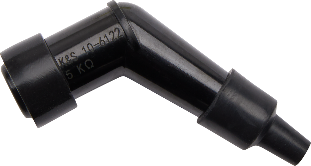 MOOSE OFFROAD Spark Plug Resistor Cover - 120° Elbow Type / Short 2104-0426