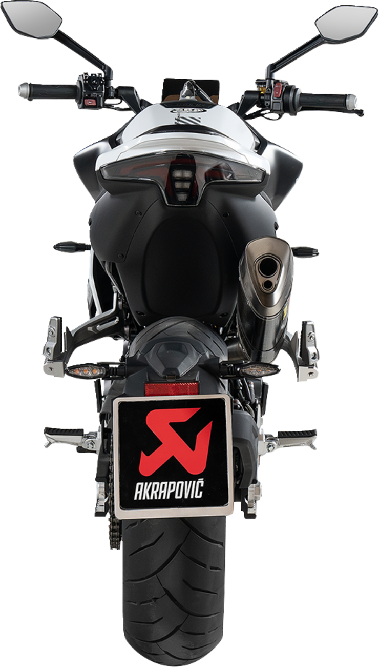 AKRAPOVIC Slip-On Line Muffler - Carbon Fiber - CF Moto 800NK S-CF8SO1-HAPLC