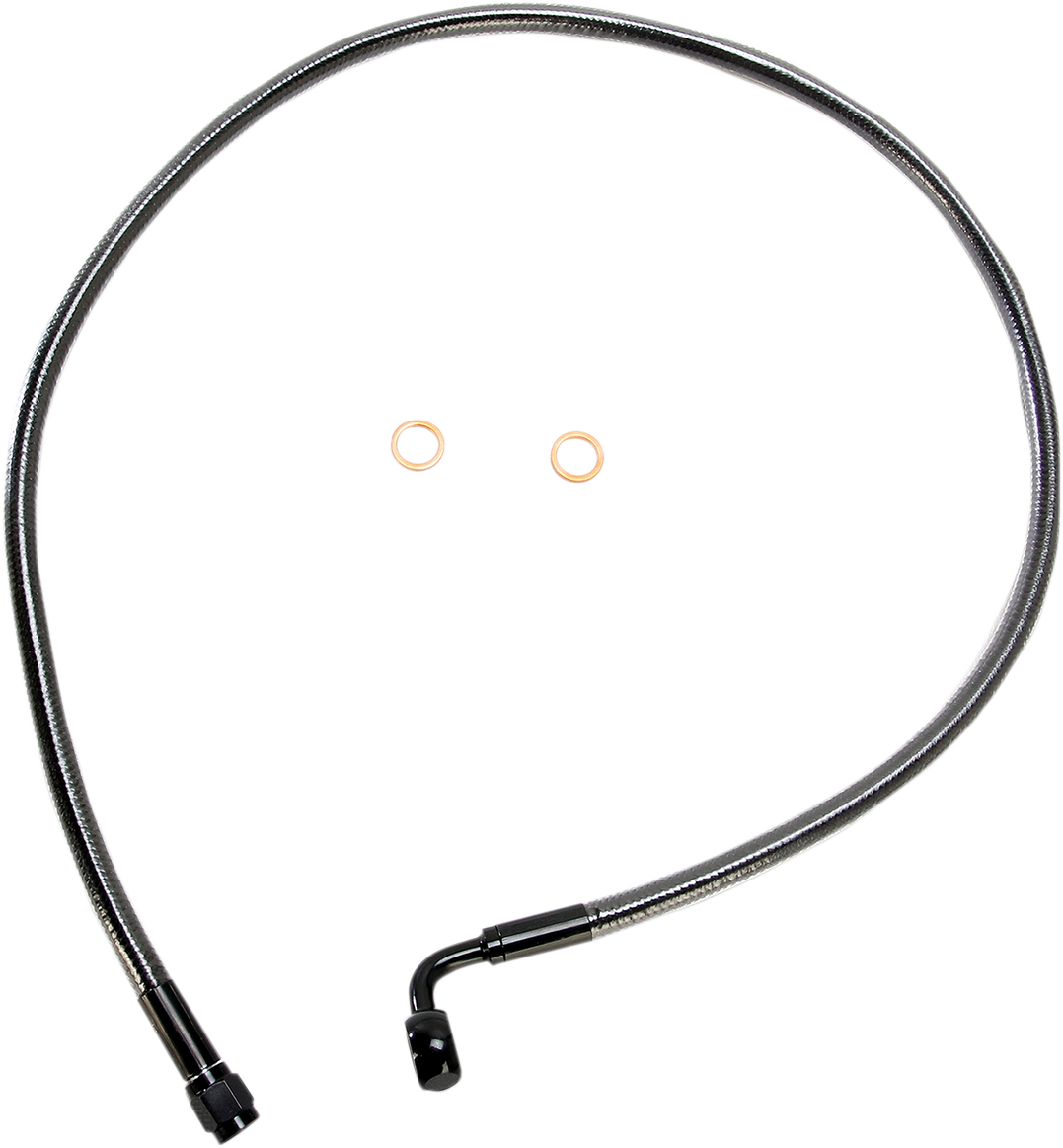 MAGNUM SHIELDING Alternate Length Designer Series ABS-Specific Front Brake Line Kit