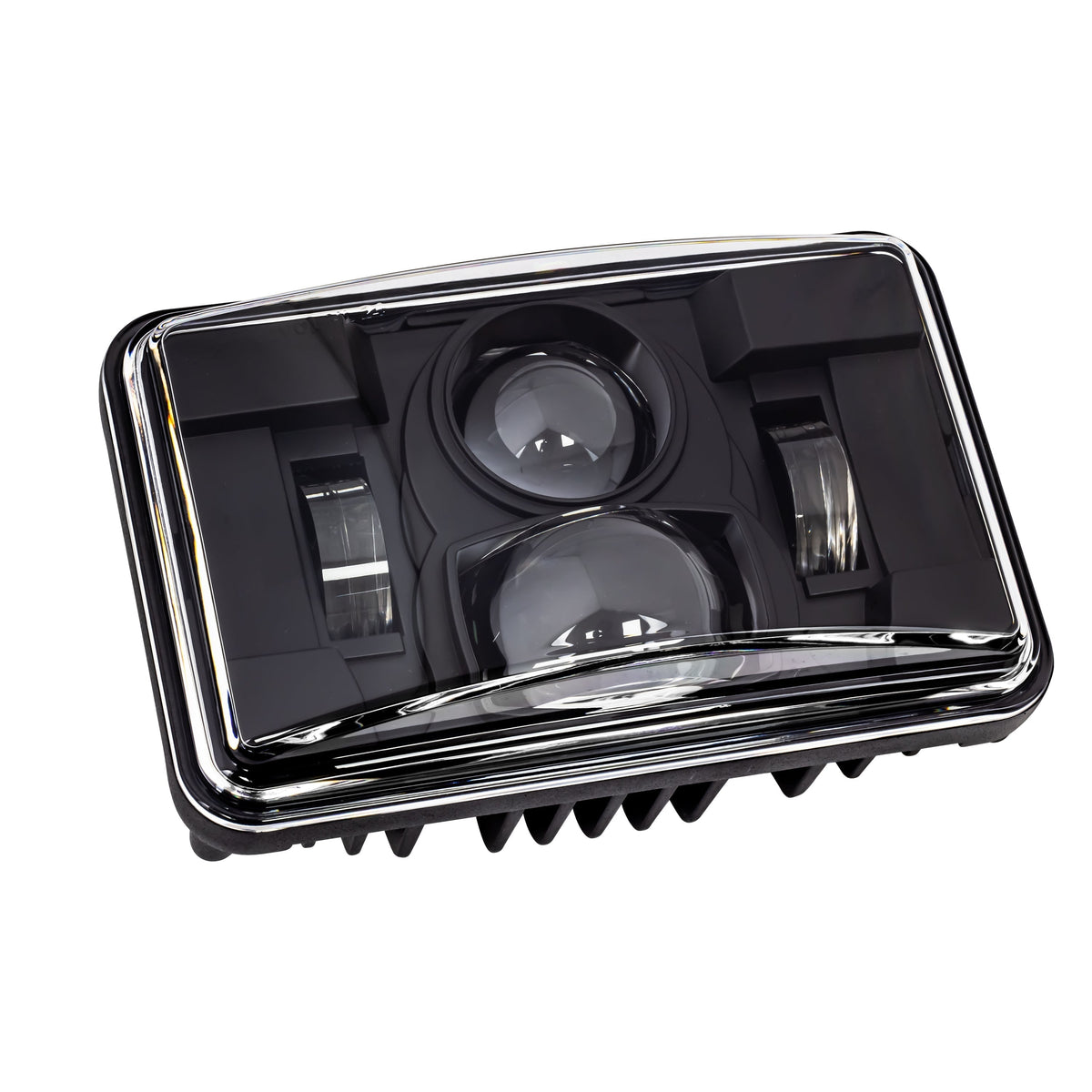 Eagle Lights Black 4 x 6 LED Headlights - Four Pack (Two High Beam / Two Low Beam)