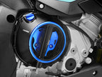 Rizoma Clutch Cover - Black/blue Bmw - ZBW109B
