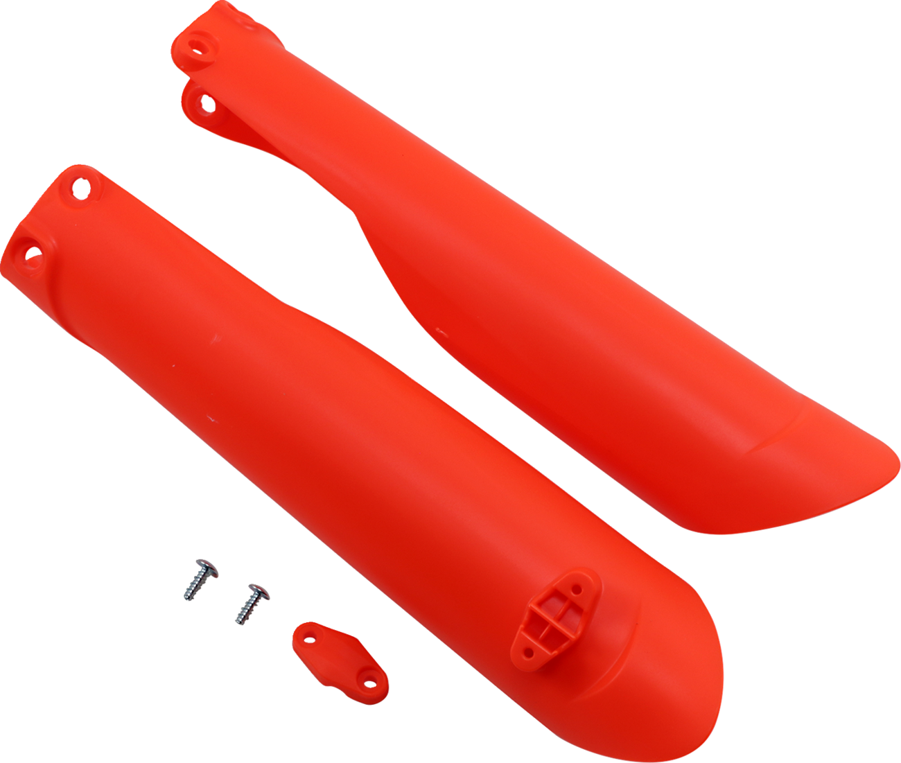 UFO KTM Fork Tube Protectors - Fork Tube Protectors / Red 0412-0381
