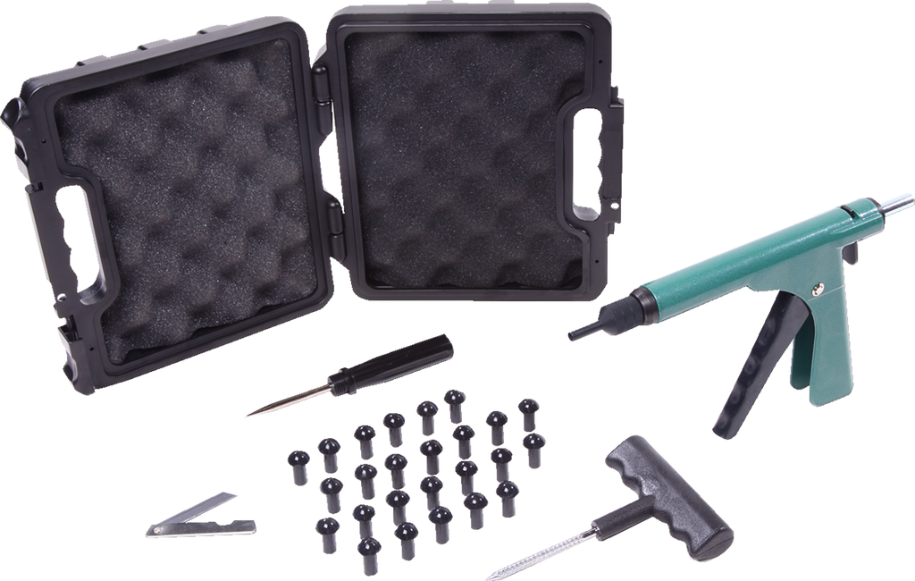 STOP & GO INTERNATIONAL Deluxe Model Tubeless Tire Plugger Kit - Tire Plugger / Deluxe / Kit 0364-0036