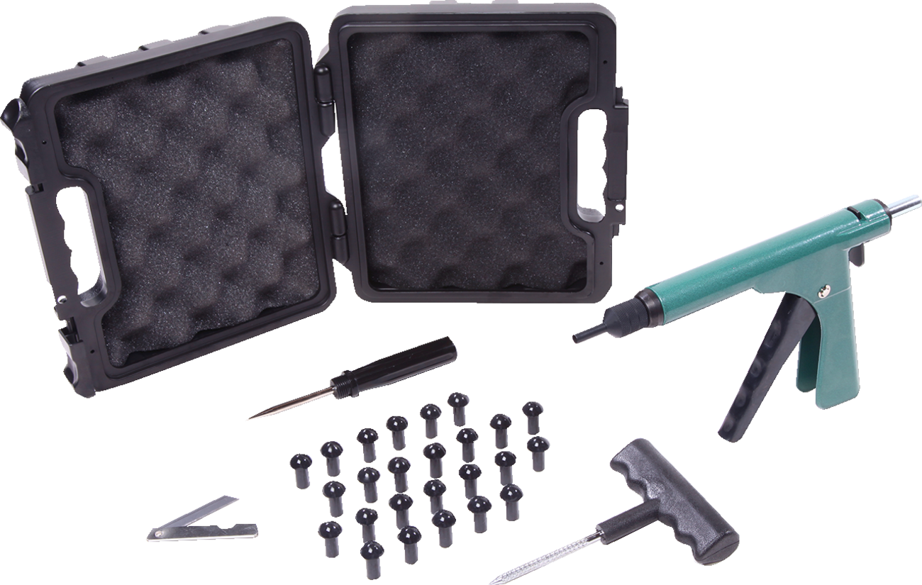 STOP & GO INTERNATIONAL Deluxe Model Tubeless Tire Plugger Kit - Tire Plugger / Deluxe / Kit 0364-0036