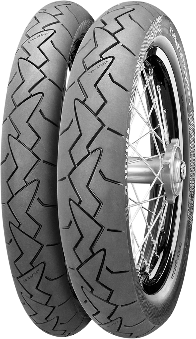 CONTINENTAL Tire - ClassicAttack / Rear / 110/90R18 / 61V 0302-0721