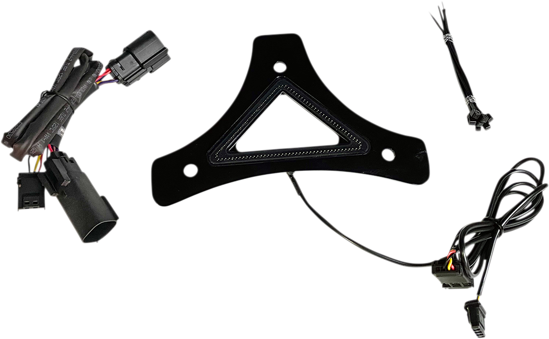 CUSTOM DYNAMICS LED Backrest Light - Run/Brake / Black 2040-2605