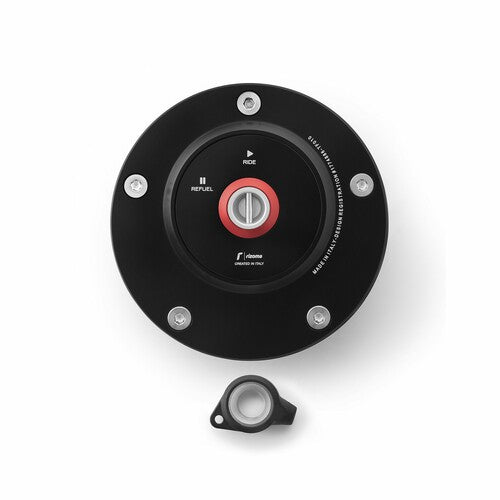 Rizoma Fuel Tank Locking Cap - Gas Black Hon - TF020B