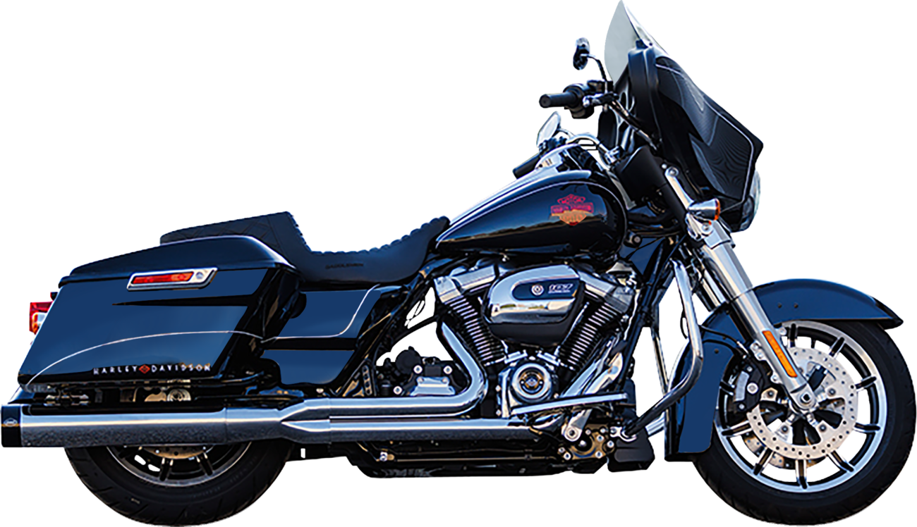 2-into-1 Sidewinder Exhaust System - 50-State - Chrome - M8 Touring