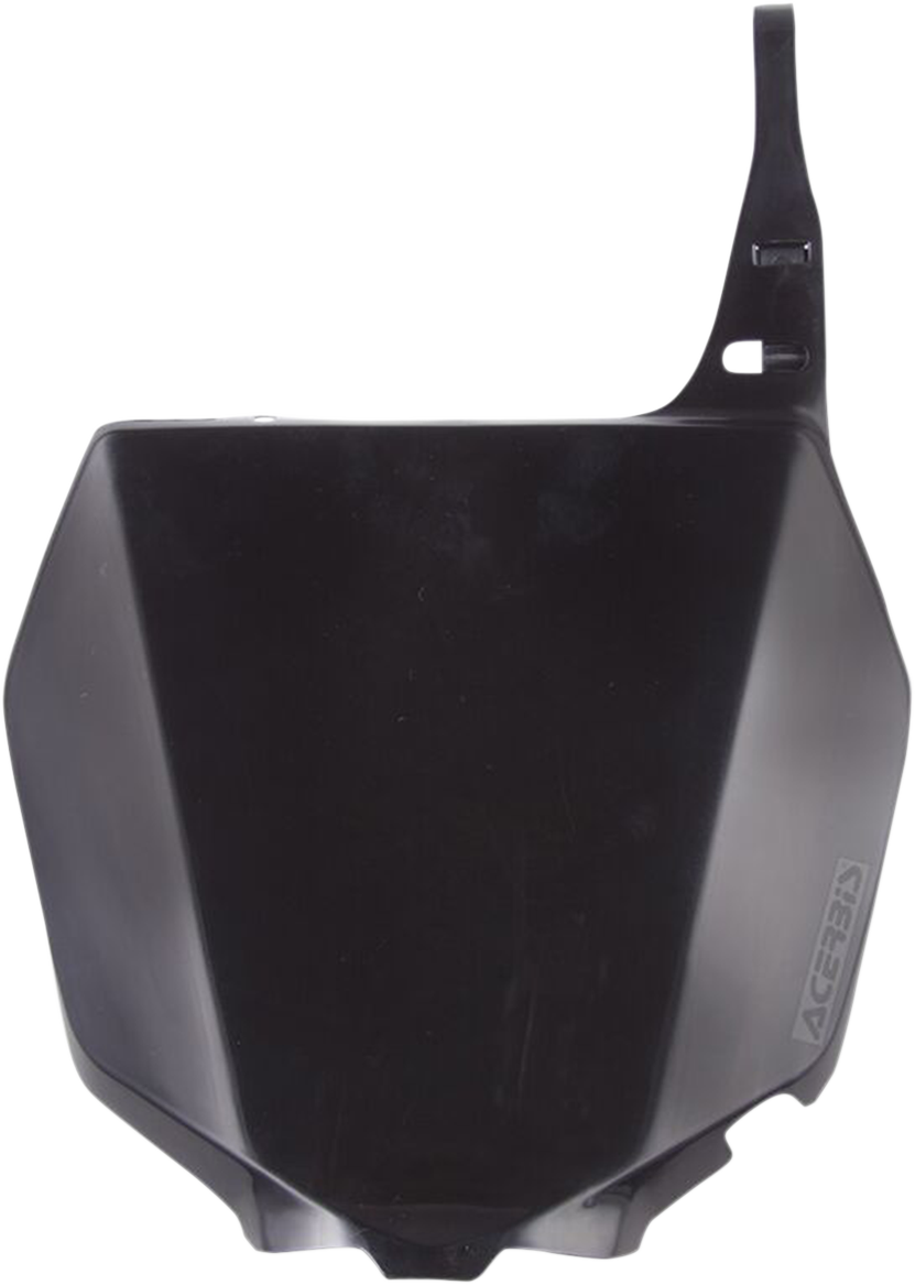 ACERBIS Front Number Plate - Black 15-2148-05