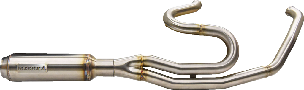 2-into-1 Mid-Length Super Bike Exhaust System - Stainless Steel