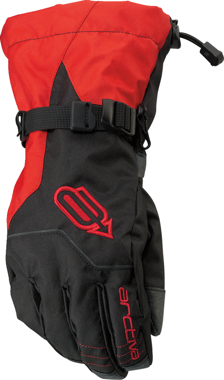 ARCTIVA Pivot Classic Gloves - Black/Red / Medium 3340-1429
