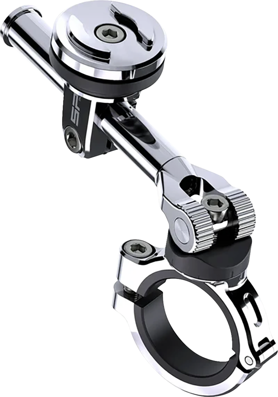 3D Phone Mount - 1-1/2" - Chrome