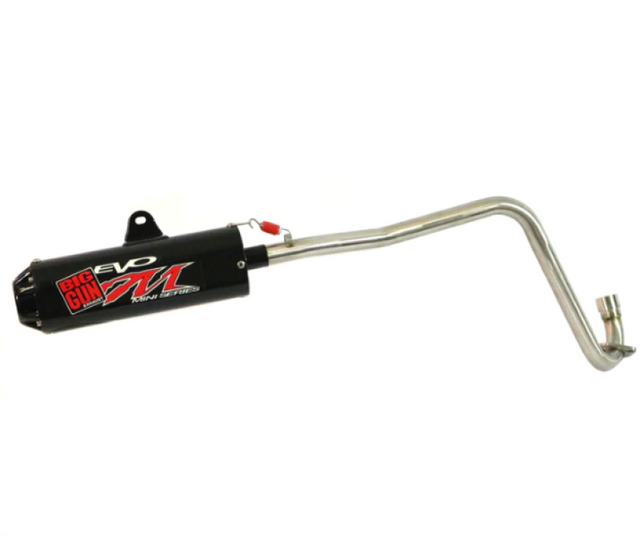 10-4123-BK Big Gun 03-23 Kawasaki KLX 110/KLX 110L Evo M Series Black Out Full System Exhaust