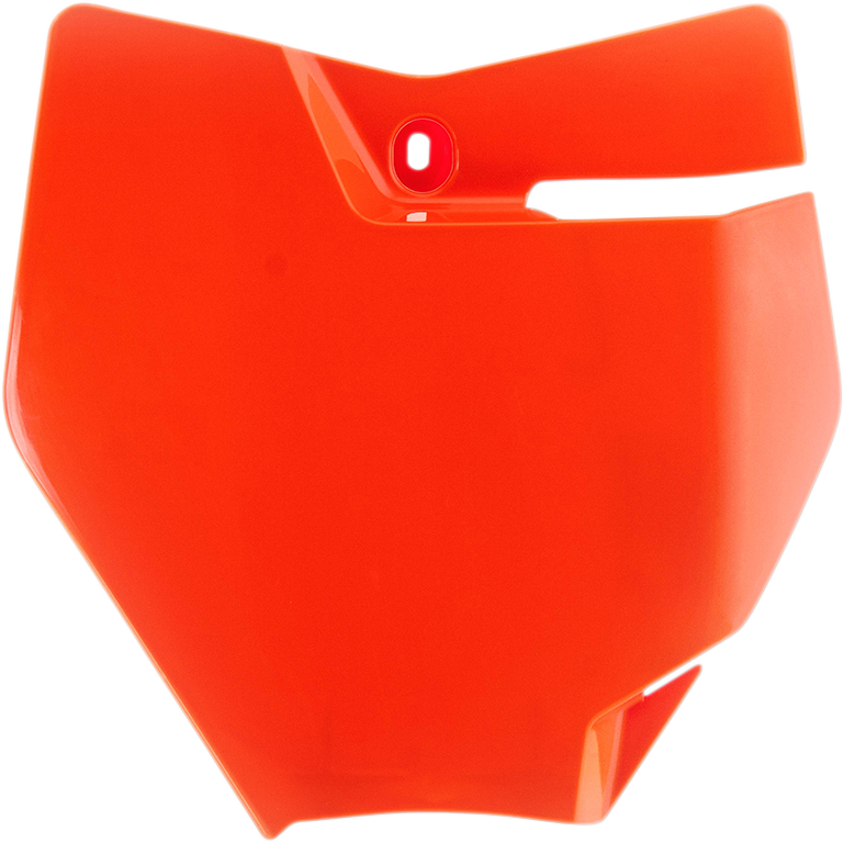 ACERBIS Front Number Plate - '16 Orange 0520-1907