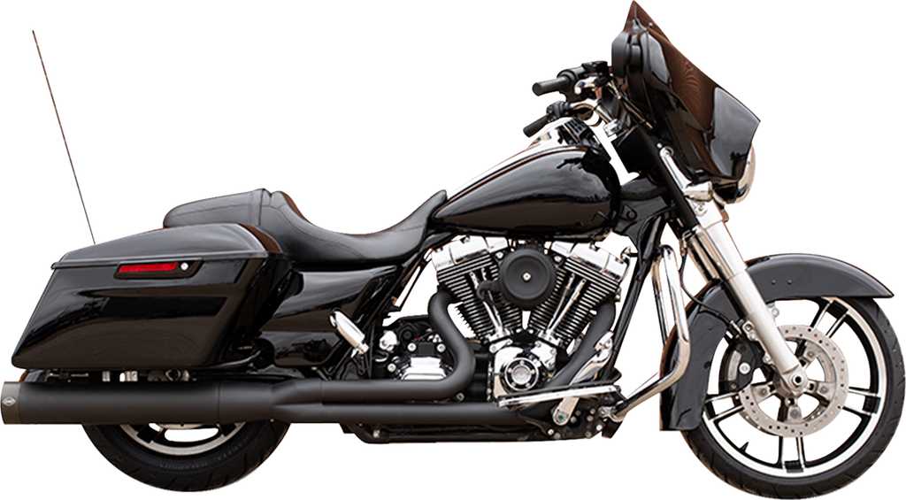 2-into-1 Sidewinder Exhaust System - 50 State - Black - Touring '07-'16