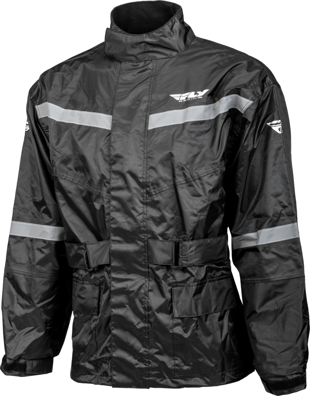 FLY Racing 2-Piece Rain Suit - Black - View 1
