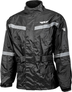 FLY Racing 2-Piece Rain Suit - Black - View 1