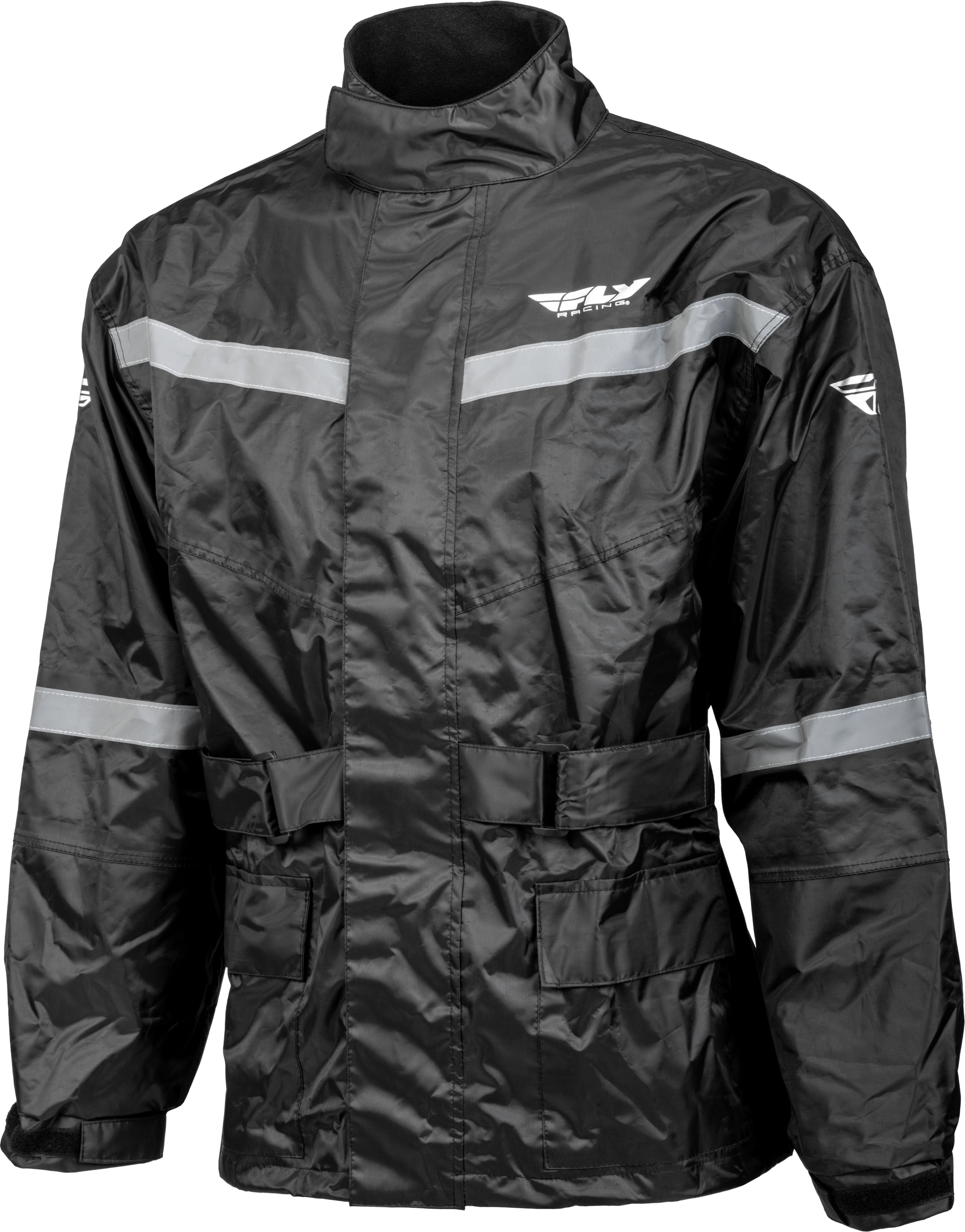 FLY Racing 2-Piece Rain Suit - Black - View 1