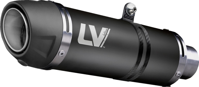 LeoVince GP Corsa EVO Slip-On Muffler - Black Edition - Kawasaki Ninja/Z 400 3389EBU 2018-2026