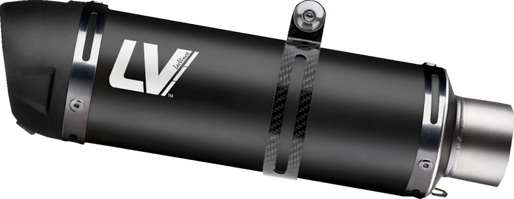 LEOVINCE GP Corsa EVO Slip-On Muffler - Black Edition - Ninja/Z 400 3389EBU