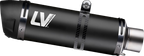 LEOVINCE GP Corsa EVO Slip-On Muffler - Black Edition - Ninja/Z 400 3389EBU