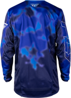 FLY Racing Kinetic Blur Jersey (2027) - Blue / Navy - back
