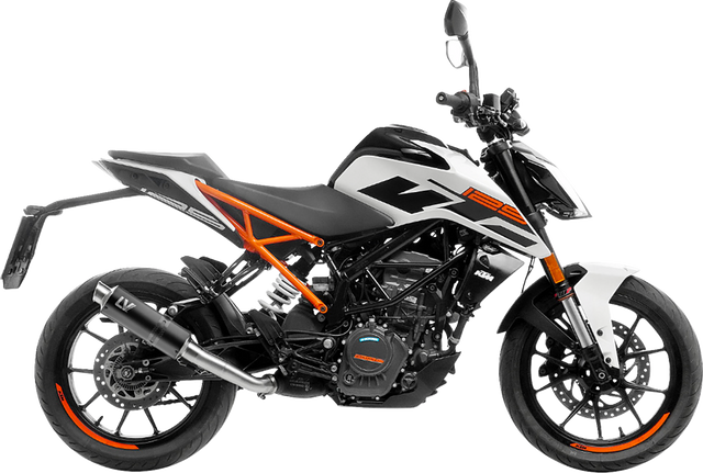 LEOVINCE GP Corsa Slip-On Muffler - Black Edition - KTM Duke/RC 390 15502BU 2017-2026