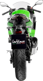 LEOVINCE LV-14 R Slip-On Muffler - Stainless Steel - Z/Ninja 400/500 15607U