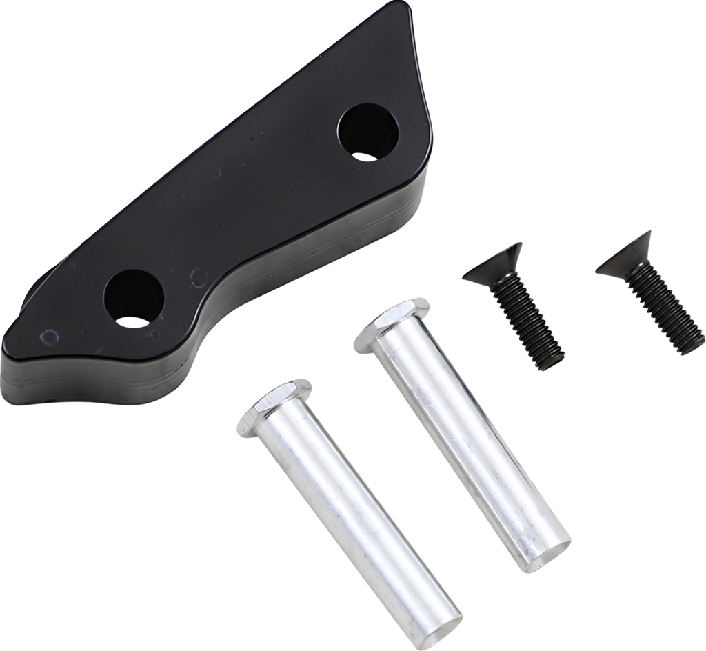 T.M. DESIGNWORKS Rear Chain Guide Replacement Wear Block - Wear Block & Hardware / Factory Edition # 2 / Honda/Kawasaki/Suzuki/Yamaha 1231-1228