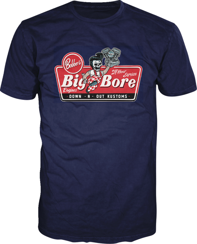 LETHAL THREAT Down-N-Out Big Bore T-Shirt