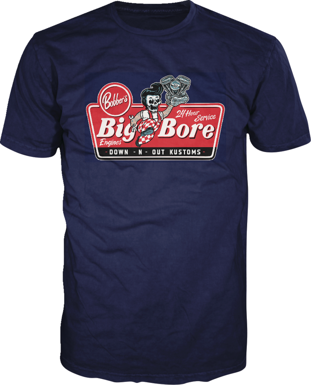 LETHAL THREAT Down-N-Out Big Bore T-Shirt