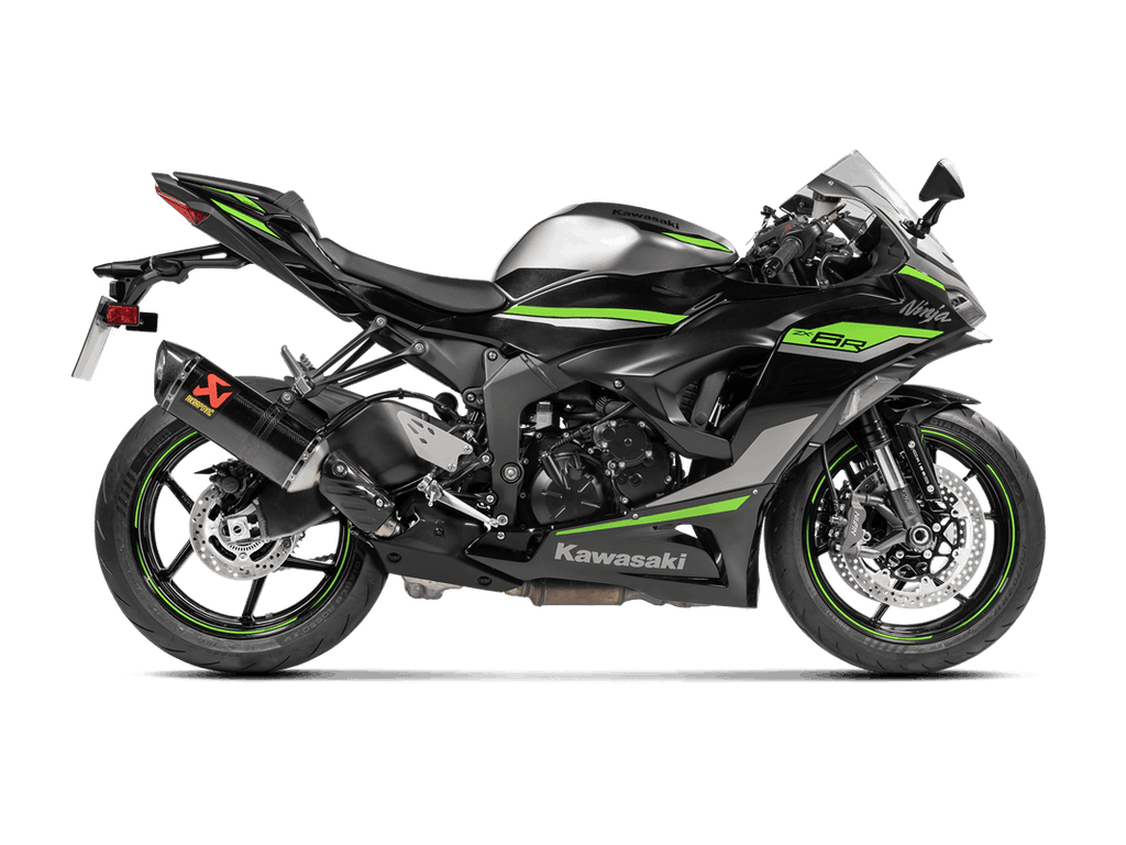 AKRAPOVIC Slip-On Line Muffler - Carbon Fiber - ZX-6R S-K6SO7-HZC/3