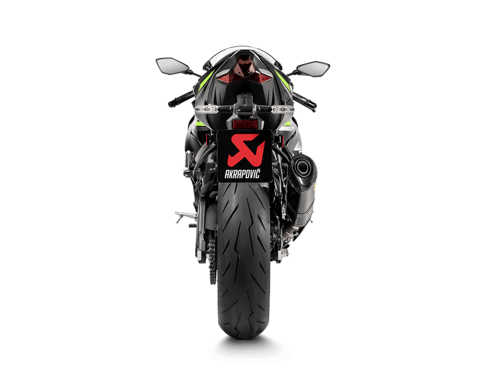 AKRAPOVIC Slip-On Line Muffler - Carbon Fiber - ZX-6R S-K6SO7-HZC/3